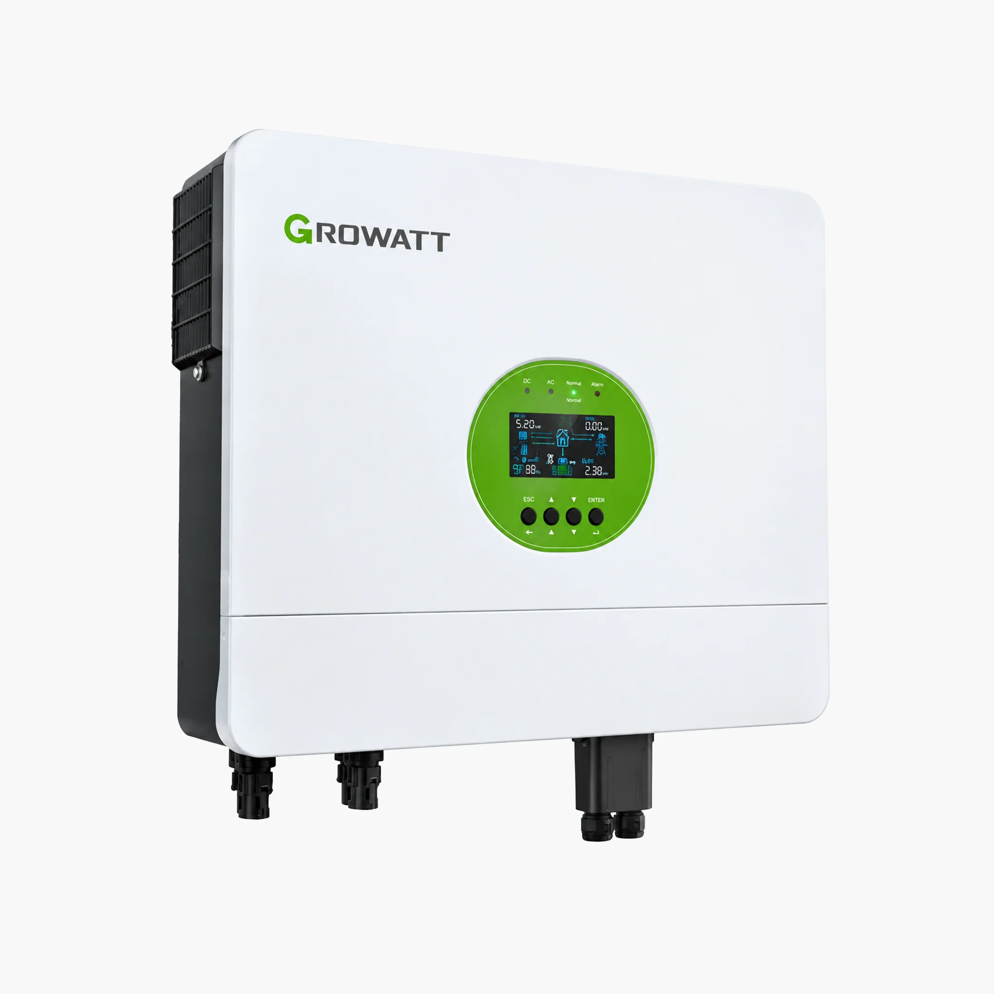 اینورتر آفگرید هیبریدی 6 کیلووات تکفاز Growatt مدل SPF 6000 ES-H